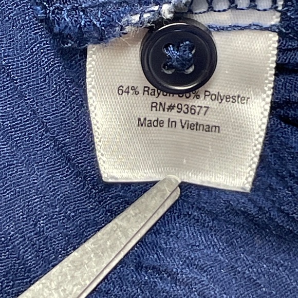 Women’s XL Blue St Johns Bay Tunic Top - Picture 11 of 14